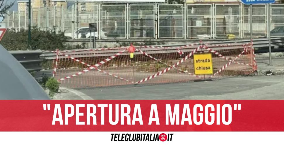 Perimetrale Melito-Scampia, si va verso la riapertura ai primi di maggio