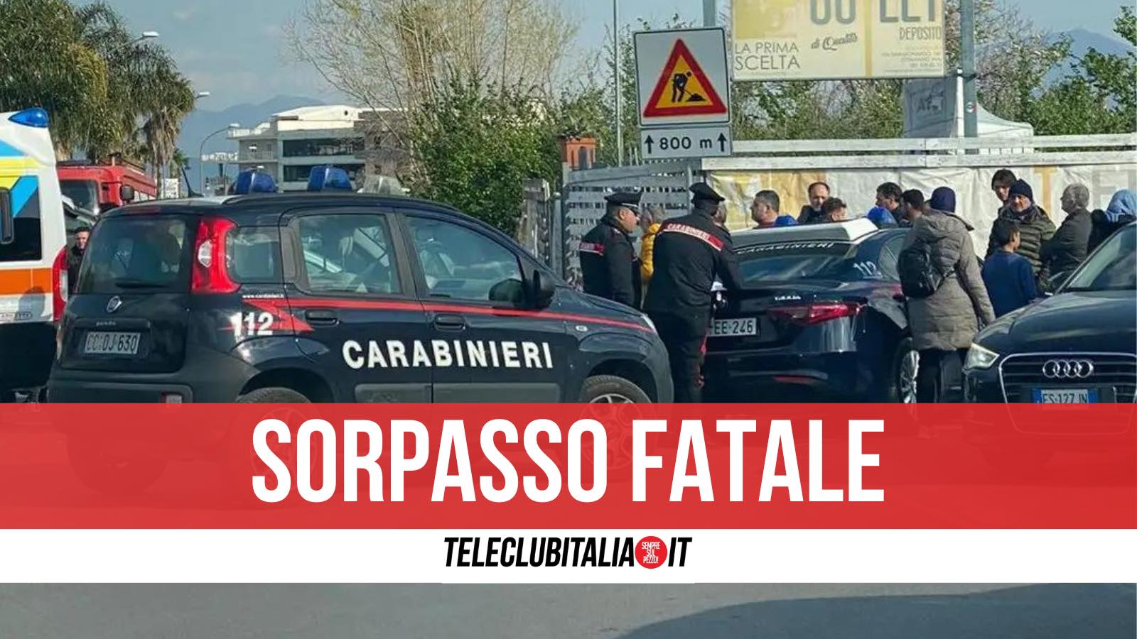 incidente ottaviano via vecchia sarno morto