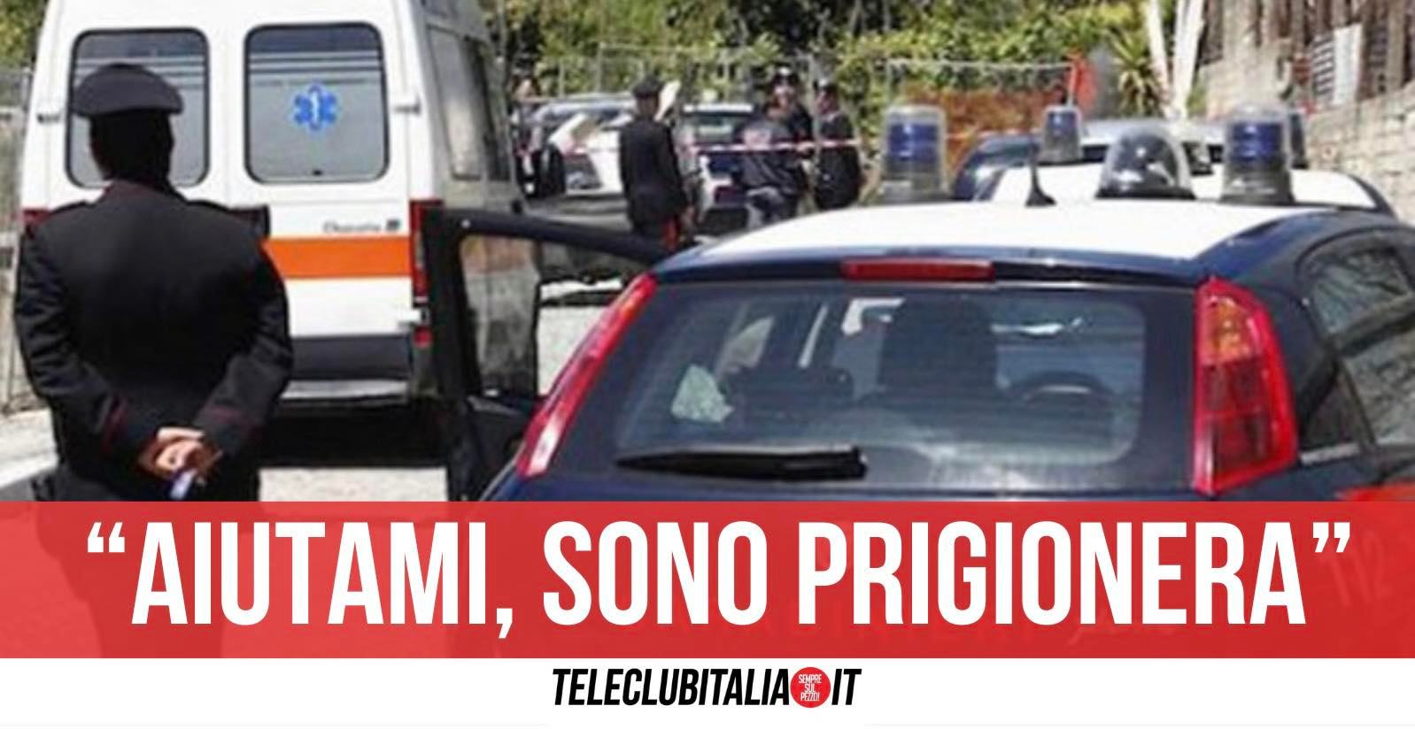 segregata in casa arrestato giugliano fidanzato