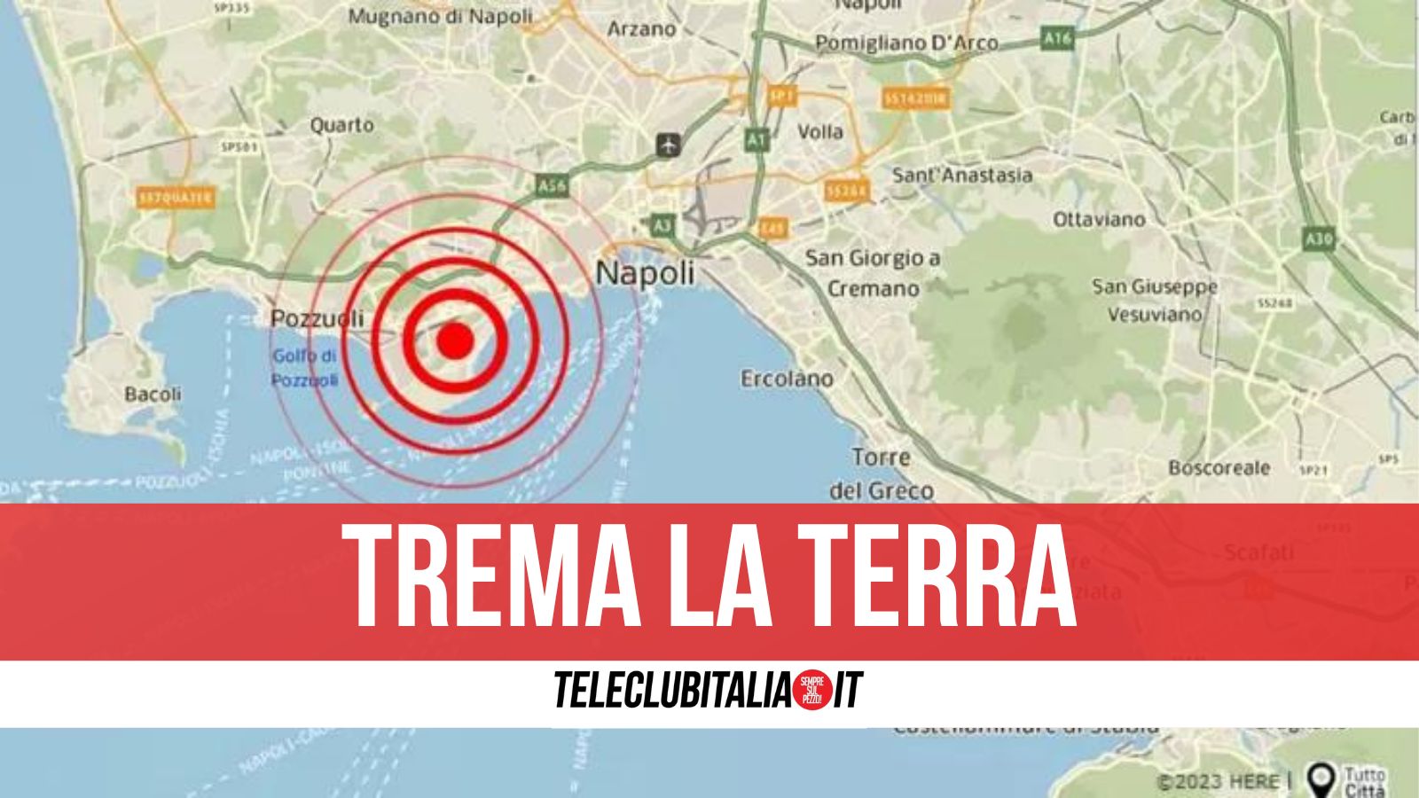 terremoto campi flegrei napoli