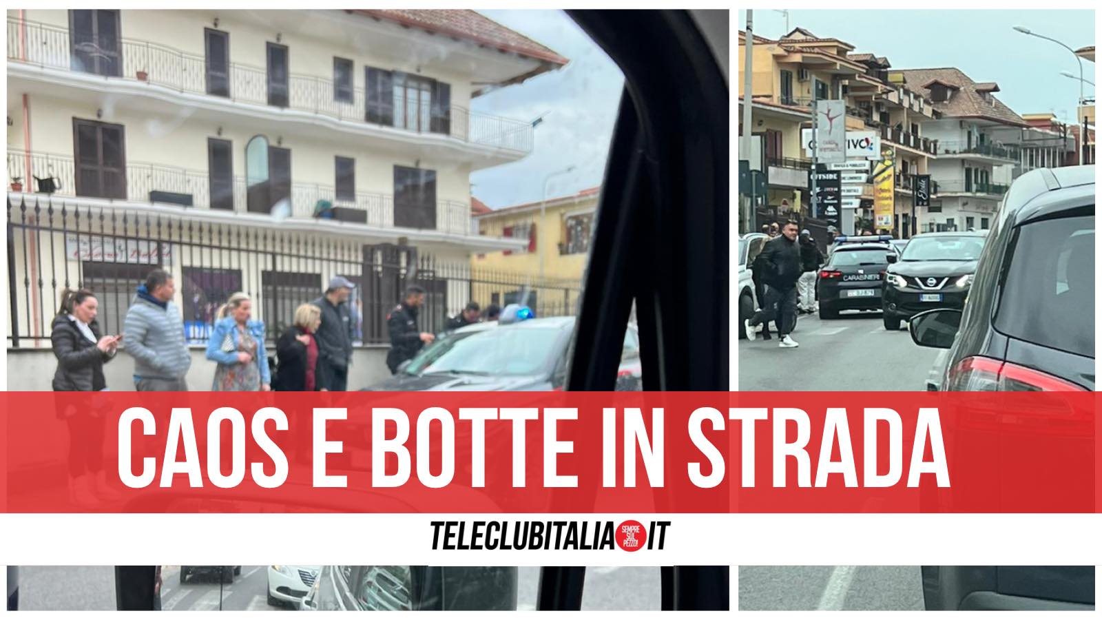 via innamorati rissa giugliano arresti