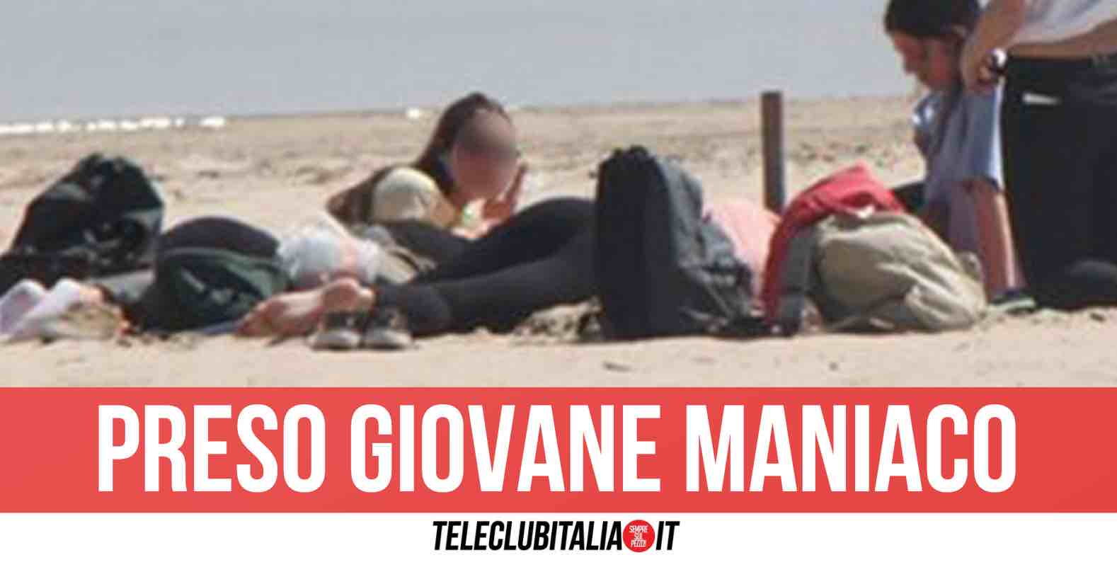 Si spoglia e si tocca in spiaggia nel napoletano davanti a donne e bimbi, 30enne arrestato