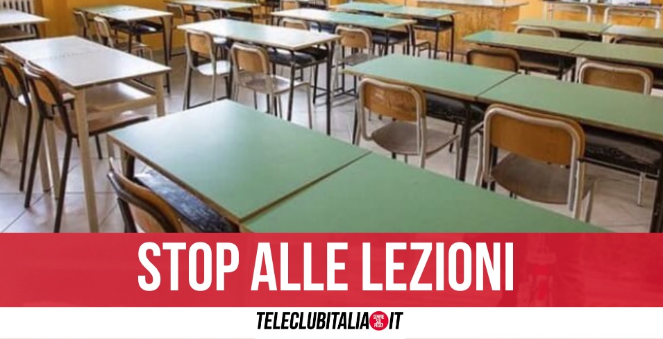 Campania, tra domani e giovedì scuole chiuse nei seguenti comuni