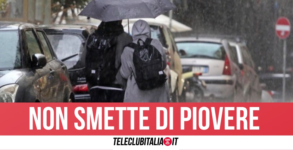 Napoli, è ancora allerta maltempo: pioggia e temporali fino a domani pomeriggio