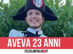 Lutto in Campania, scontro tra due auto: muore giovane carabiniera
