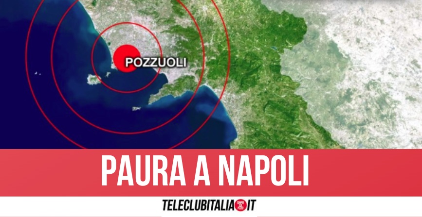 Terremoto a Pozzuoli, prima il boato poi la scossa