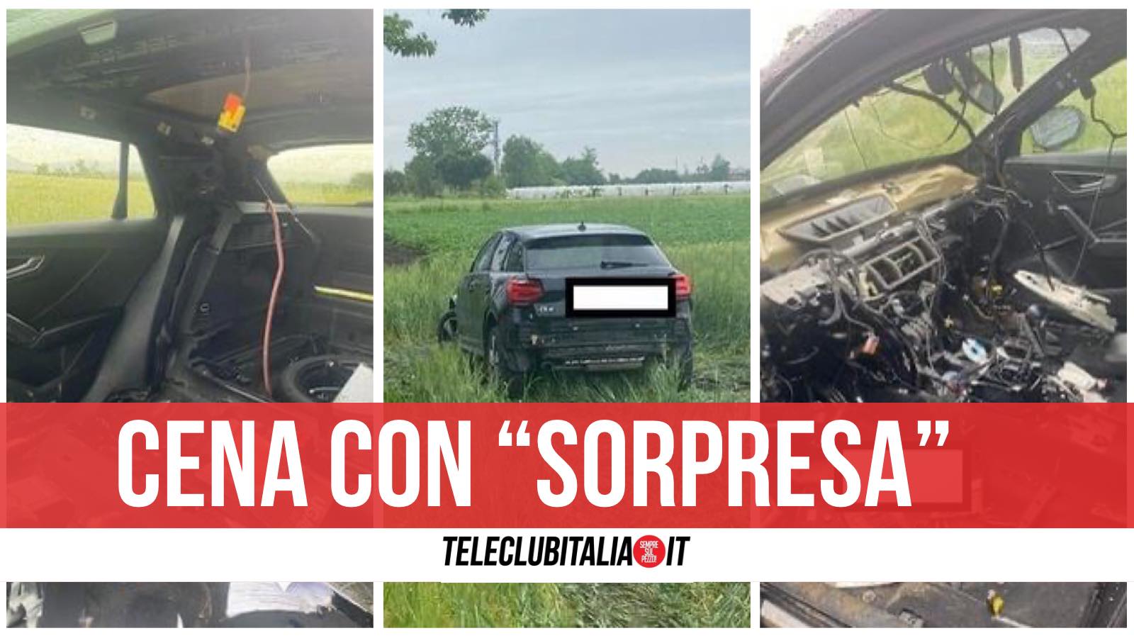 frattamaggiore auto rubata