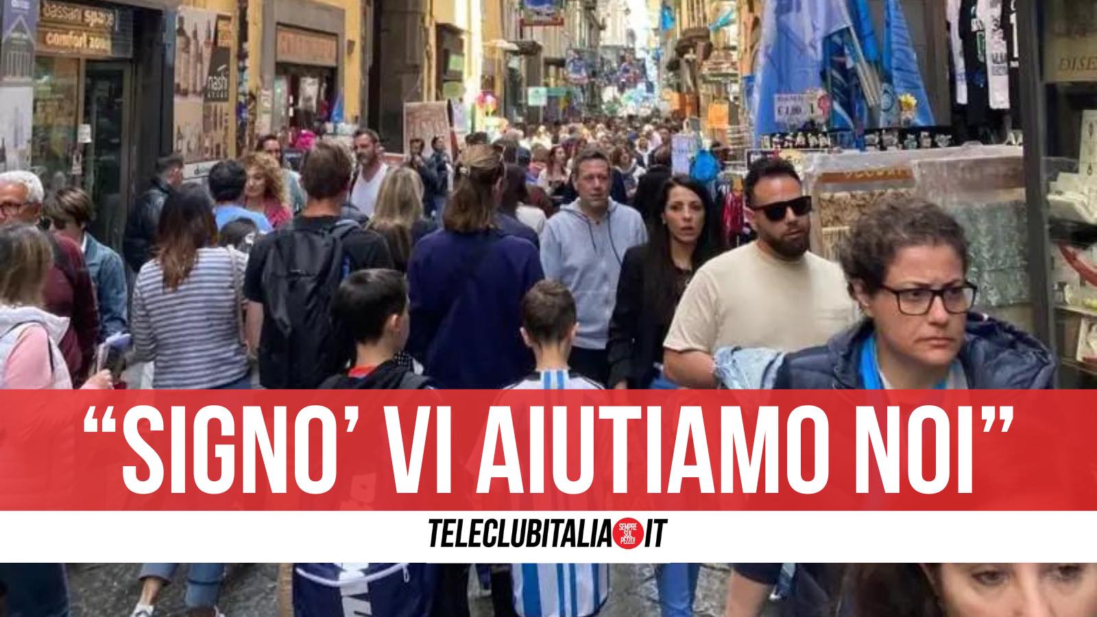 turista telefono ricomprato napoli forcella