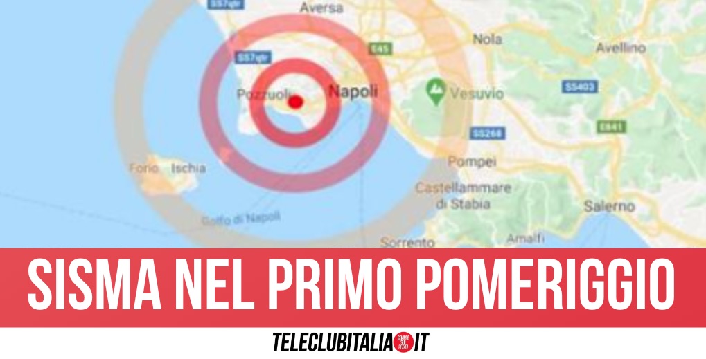 Il boato e poi la scossa di terremoto: Napoli trema ancora una volta 