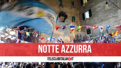 Da Napoli in provincia esplode la festa azzurra: migliaia di tifosi in strada