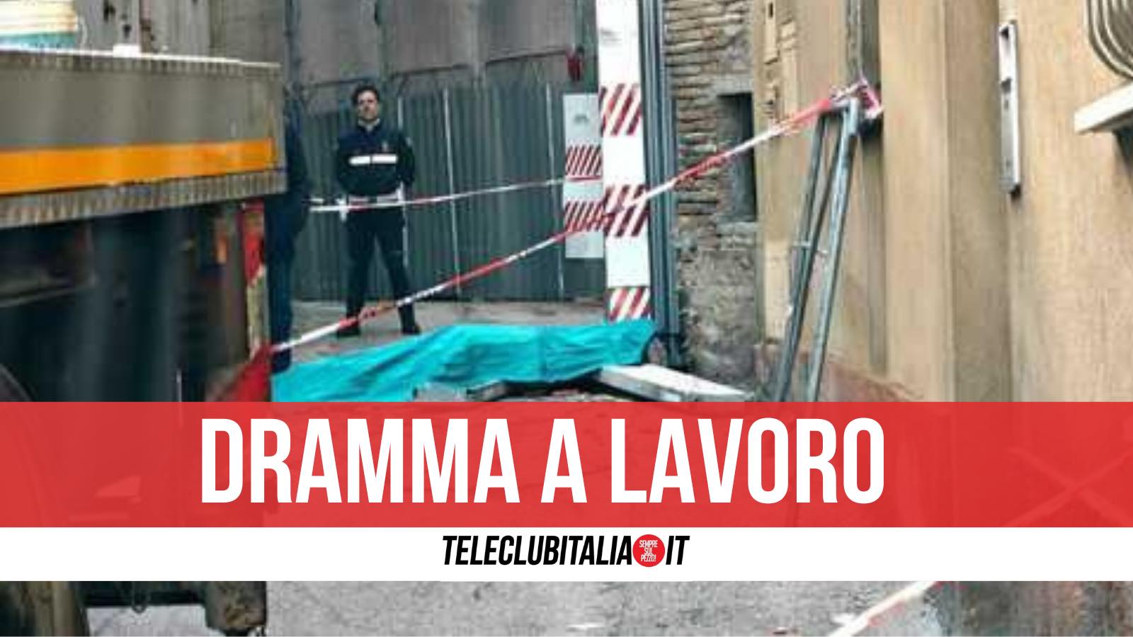 morto lavoro villa literno