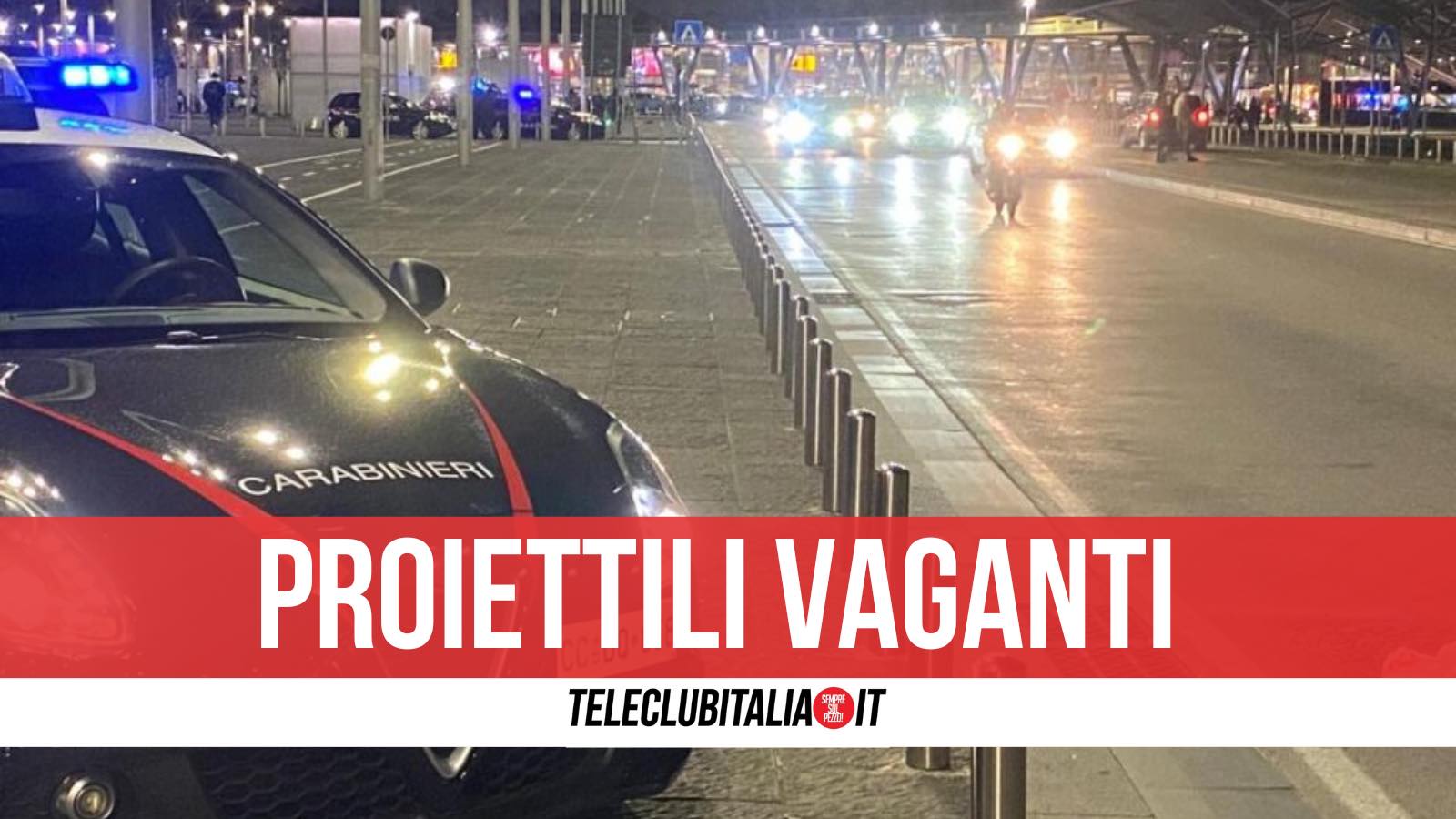 proiettile vagante ferito piazza coppola napoli