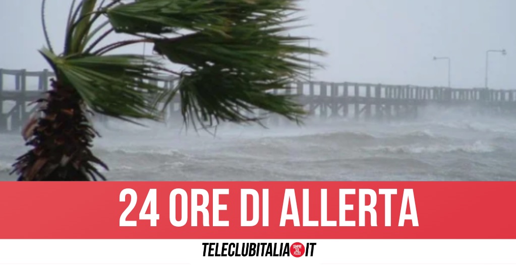 Campania, scatta l'allerta meteo per forti raffiche di vento Campania, scatta l'allerta meteo per forti raffiche di vento