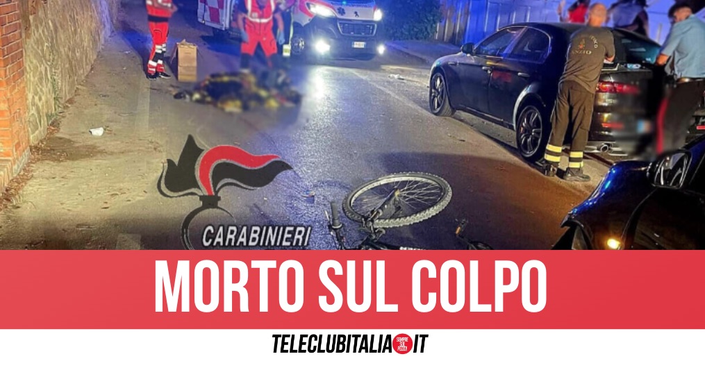 Smart tampona bici nella notte, 47enne di Napoli muore sul colpo