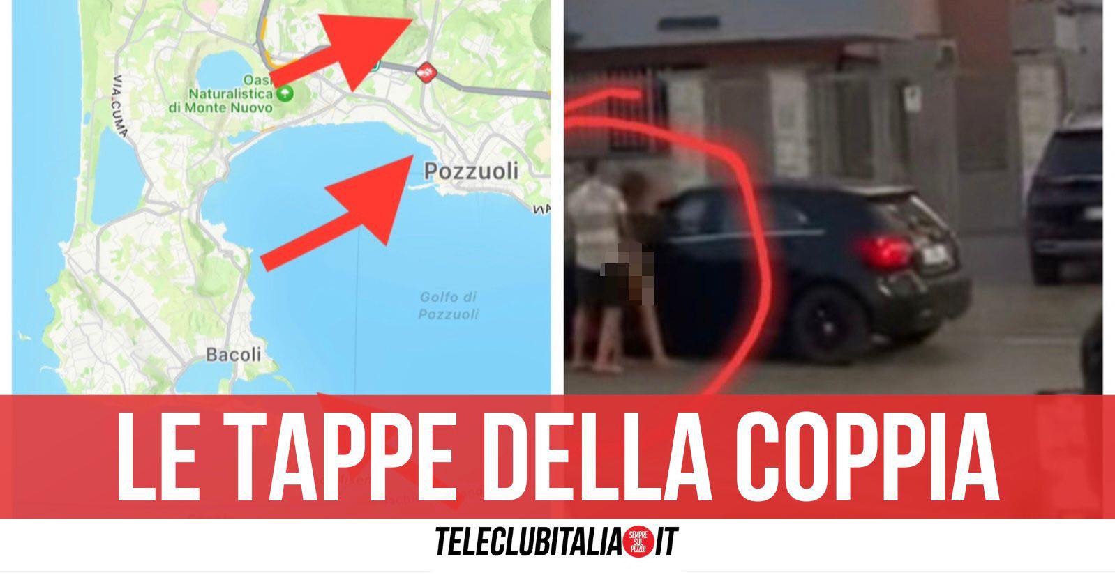 coppia in strada pozzuoli bacoli