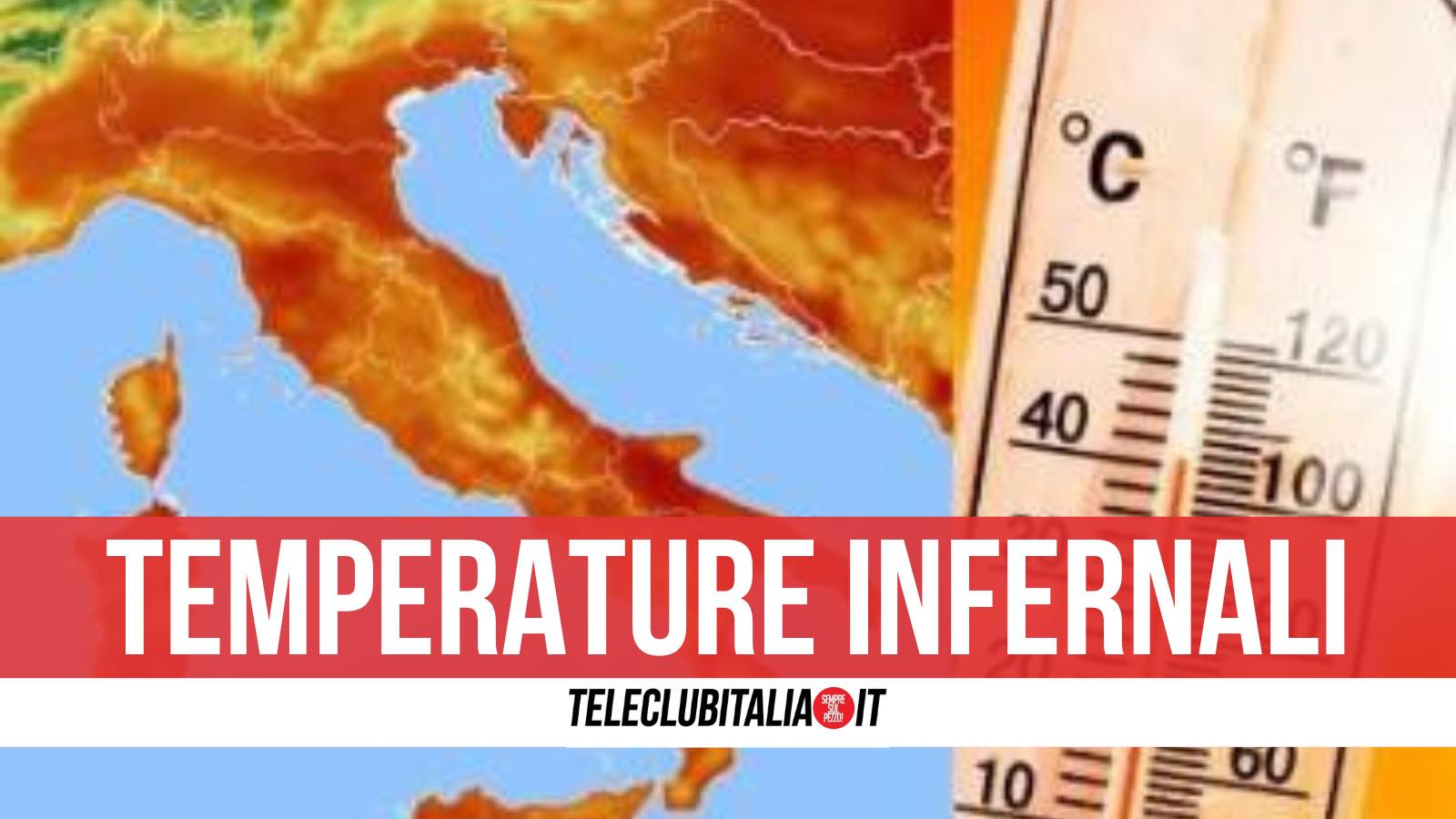 ondate di calore campania 12 luglio