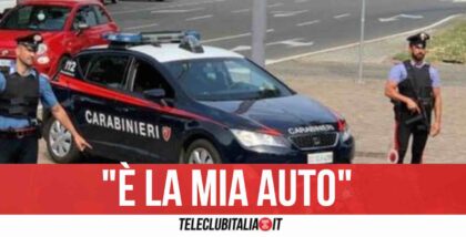 Riconosce auto che gli avevano rubato pochi giorni prima, carabinieri bloccano 33enne