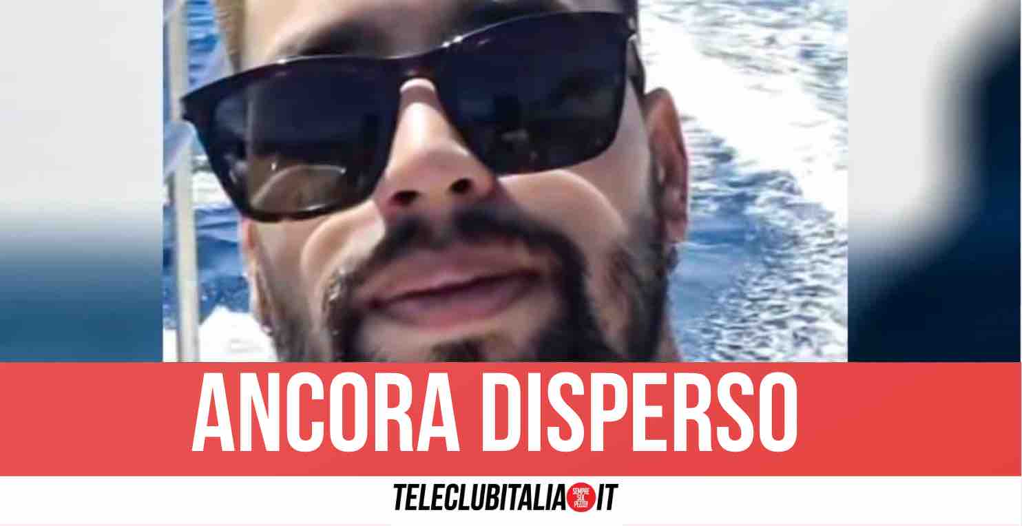 Tranciato dall'elica della barca, Manuel ancora non si trova