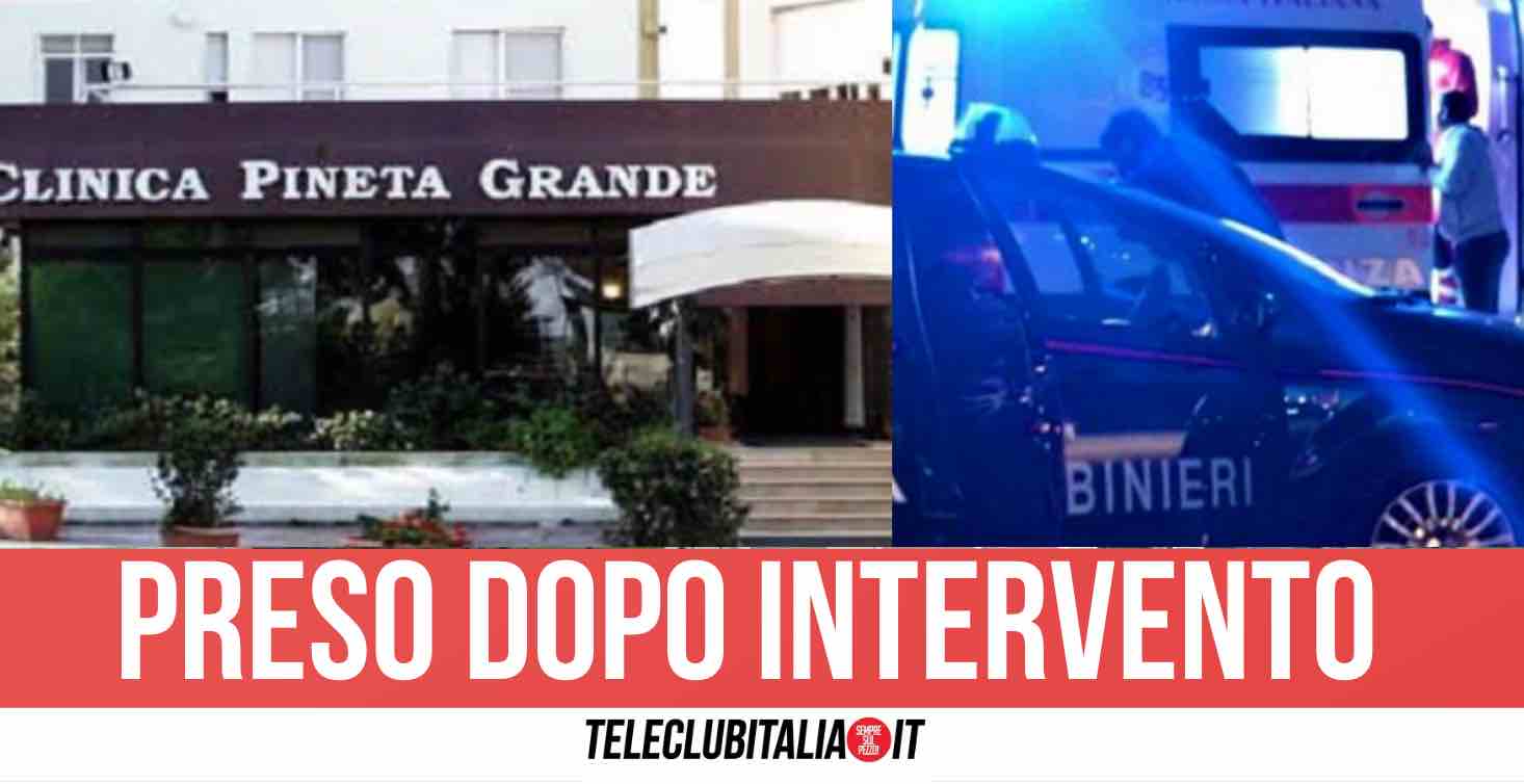 Pineta Grande, arrestato boss latitante dopo blitz in ospedale