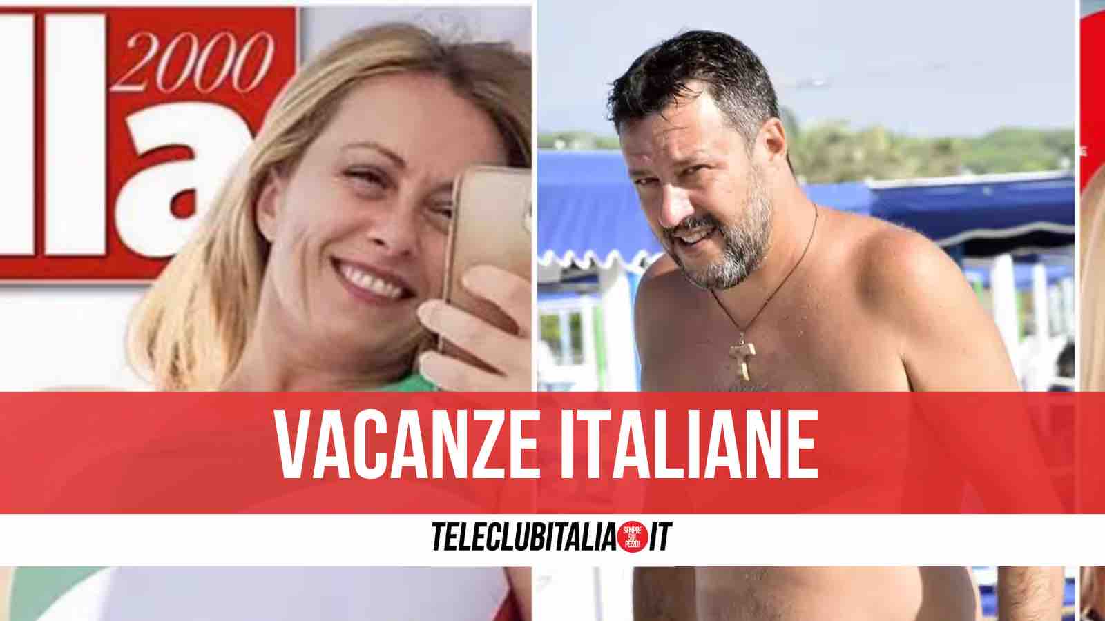 vacanze meloni salvini vacanze meloni salvini