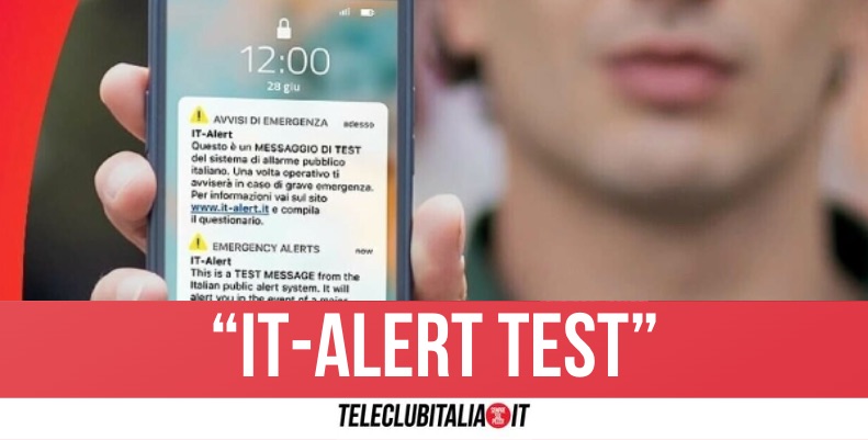 Campania, test di allarme pubblico: domani l'sms sui cellulari. Di cosa si tratta
