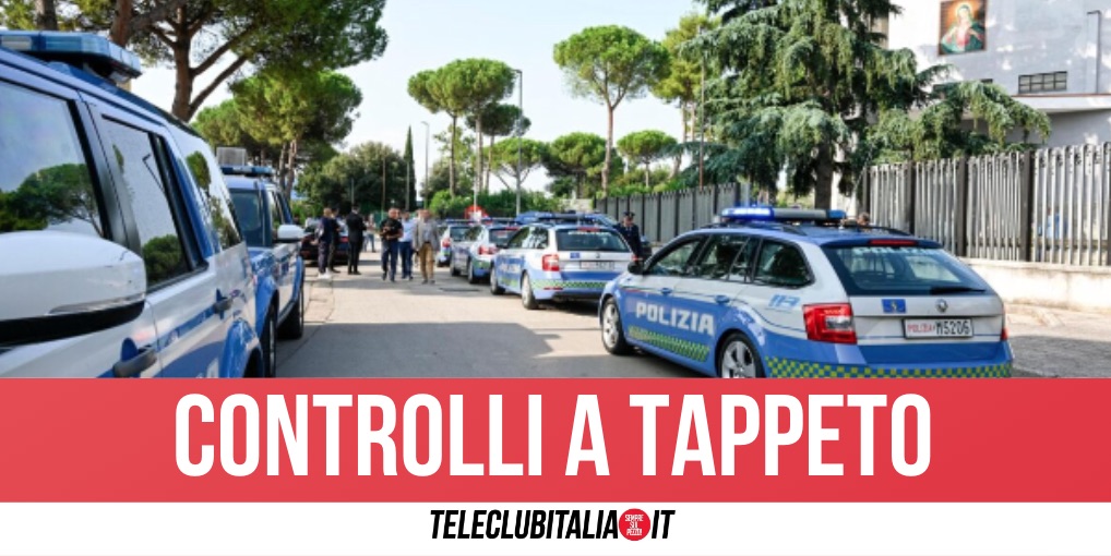 Caivano, "Parco Verde" blindato dalle forze dell'ordine: centinaia di persone controllate 