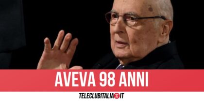 È morto l’ex Presidente della Repubblica Giorgio Napolitano