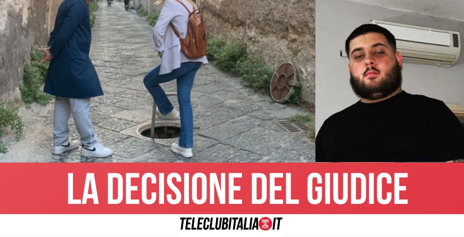 Giugliano, sorpreso nelle fogne di via Cumana: libero e già assolto il 22enne Giugliano, sorpreso nelle fogne di via Cumana: libero e già assolto il 22enne