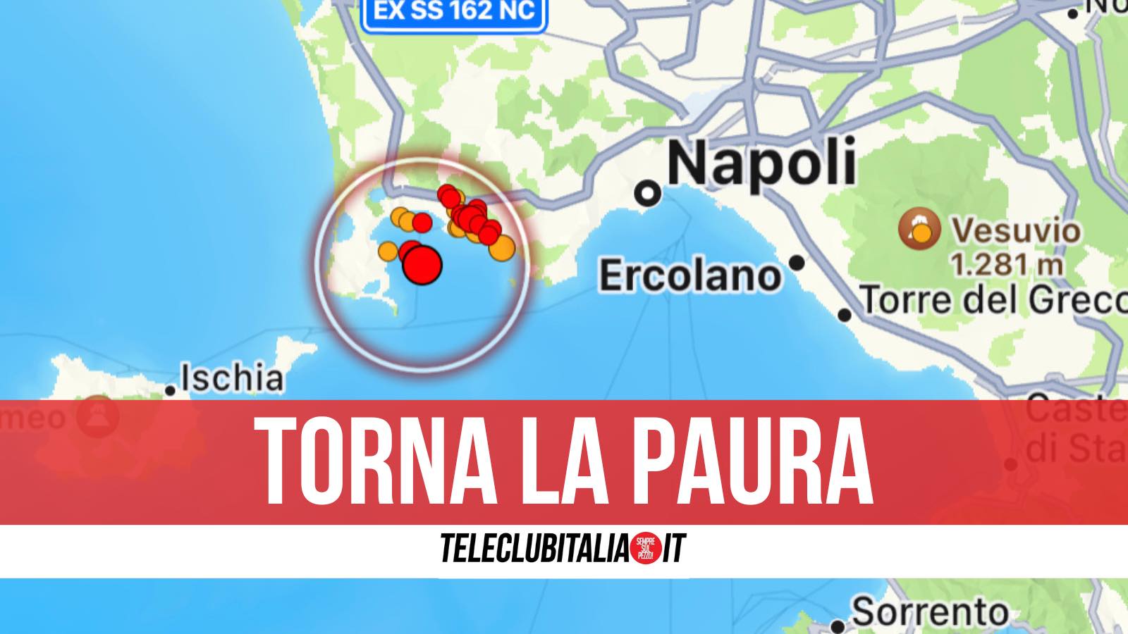 terremoto campi flegrei pozzuoli 26 settembre