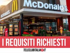 McDonald's, nuovo punto vendita a Giugliano: si cercano 60 dipendenti