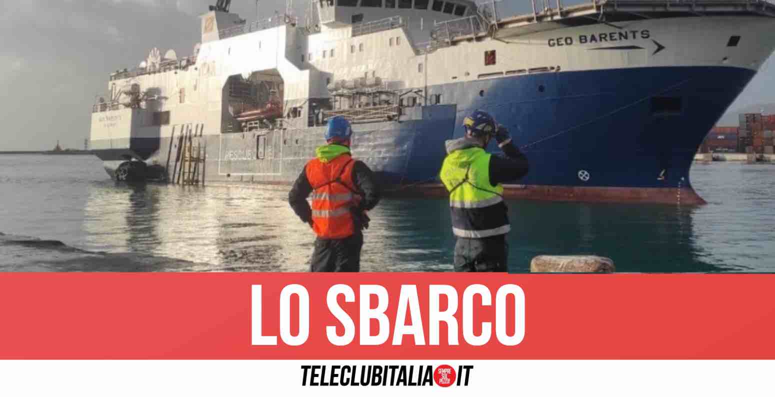 Campania, nuovo sbarco migranti: saranno 258