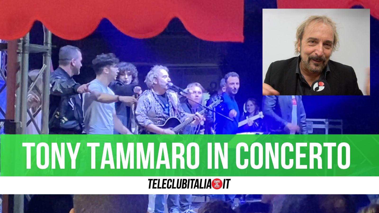 Mugnano, grande successo per il concerto di Tony Tammaro