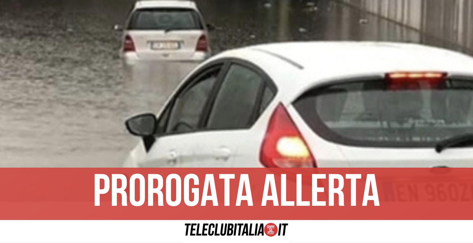 allerta meteo prorogata 25 ottobre campania