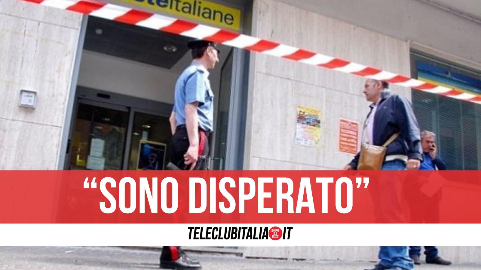 casal di principe rapina ufficio postale commercialista