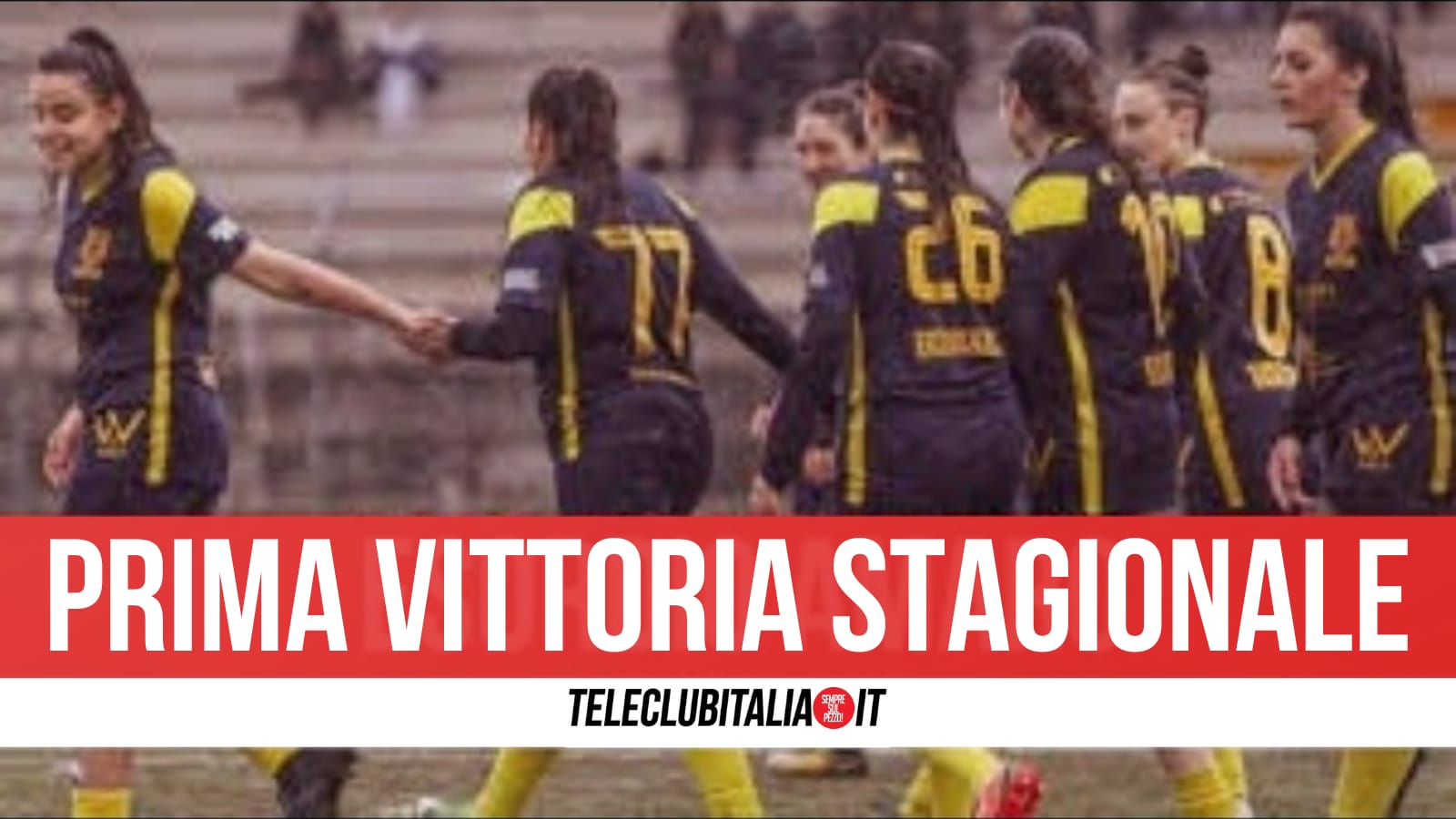 Prima vittoria stagionale per il Giugliano Women