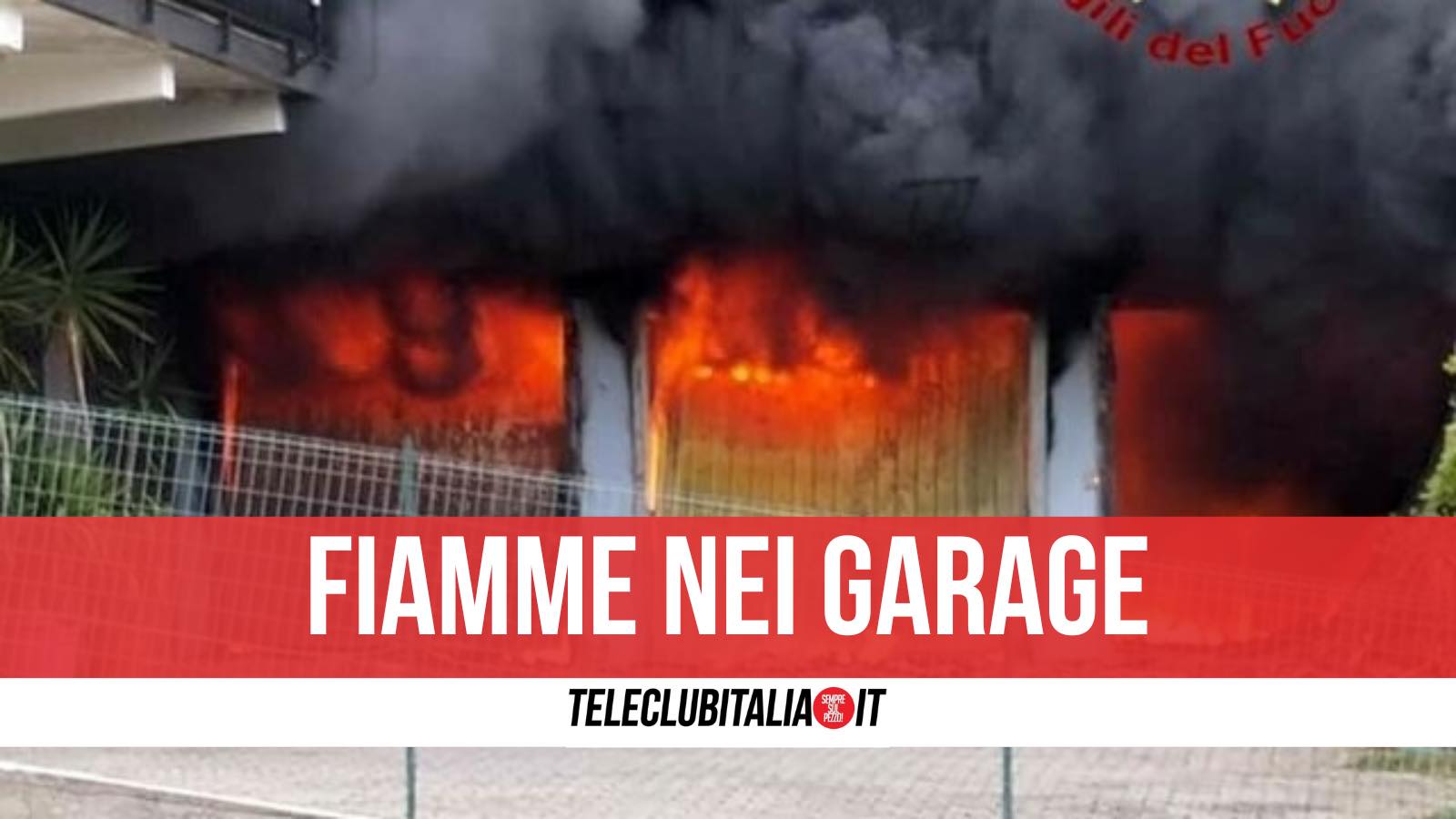 fiamme garage via pascoli arpino casoria