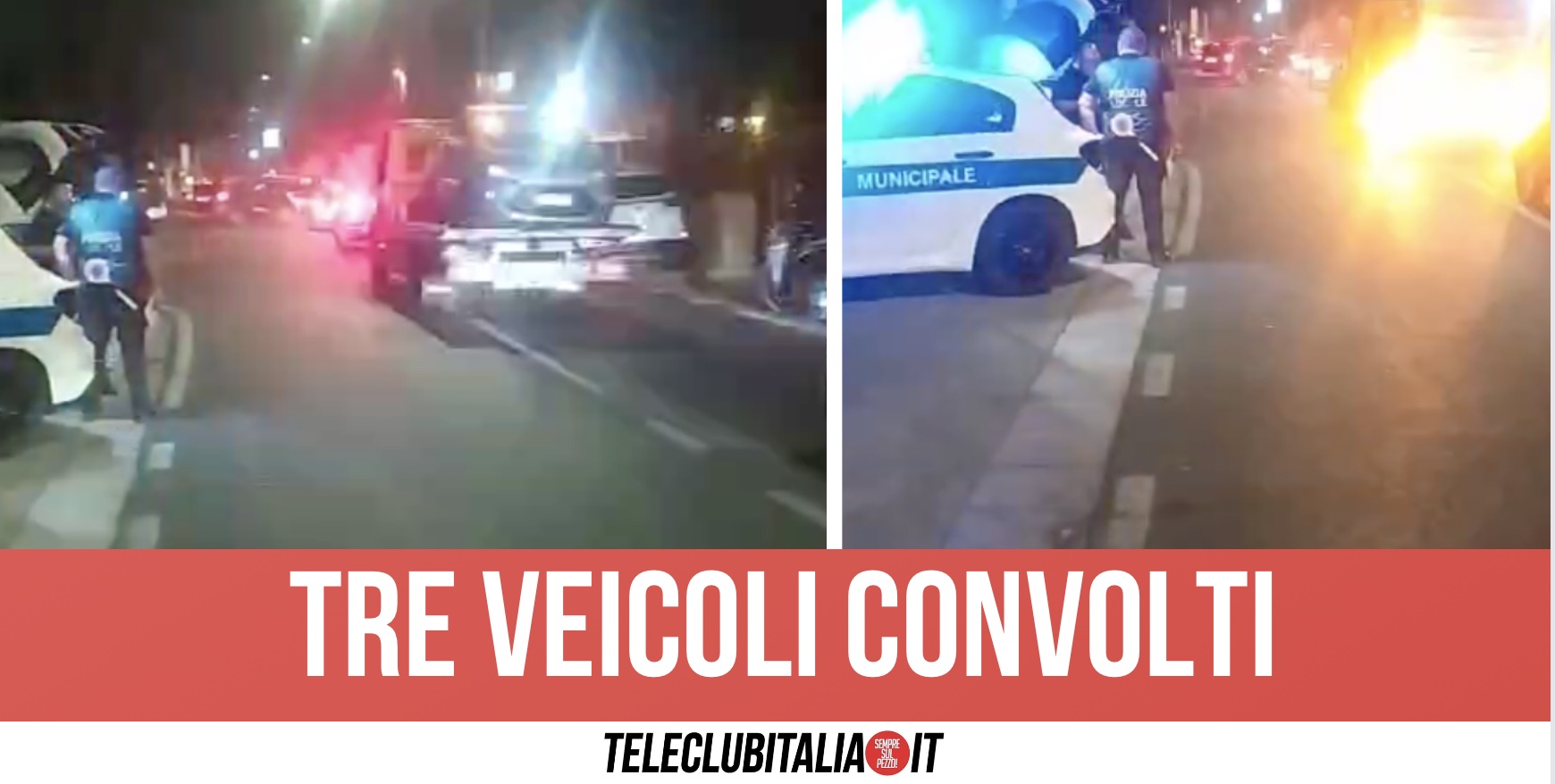 incidente giugliano parete