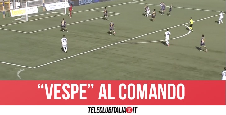 Juve Stabia capolista solitaria. Solo pari Benevento