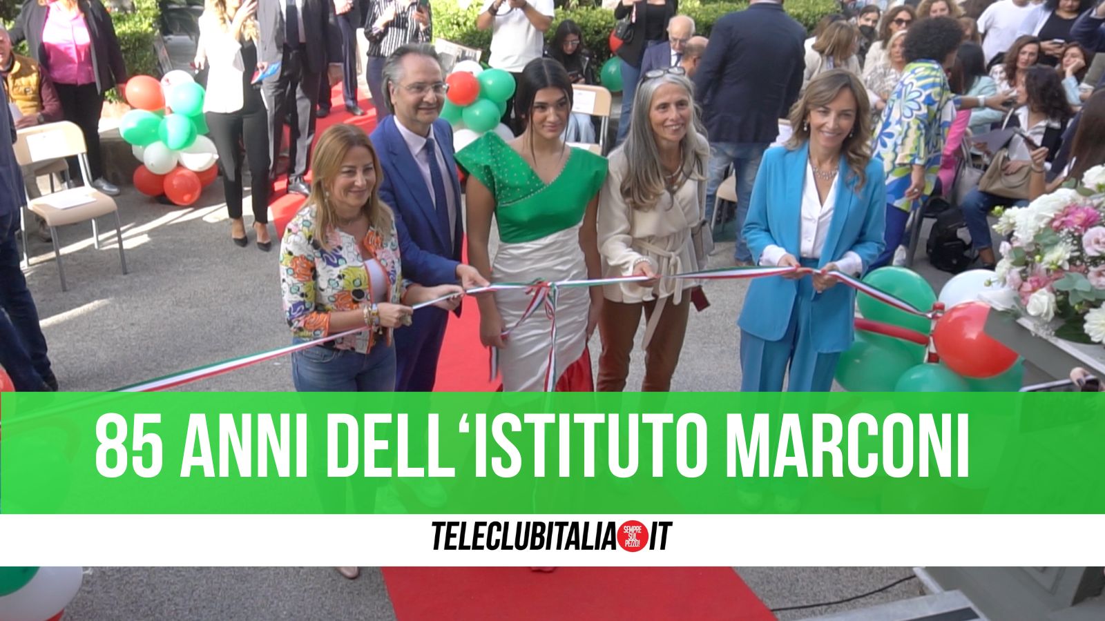 Inaugurazione della sede di Villa Gallo per il Marconi che celebra gli 85 anni