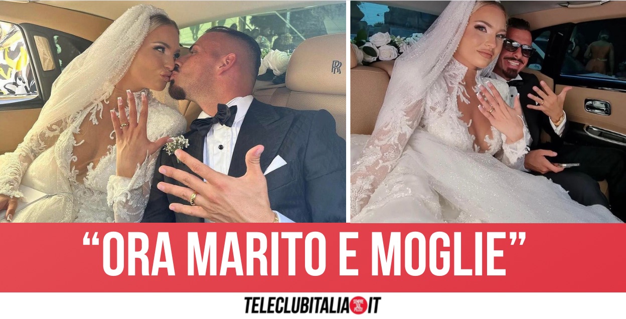 Mario Forte convola a nozze con Oksana: matrimonio a Bacoli per il cantante