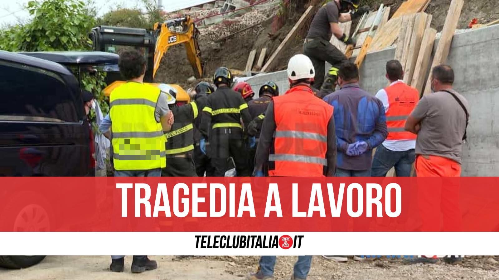 morto acerra operaio