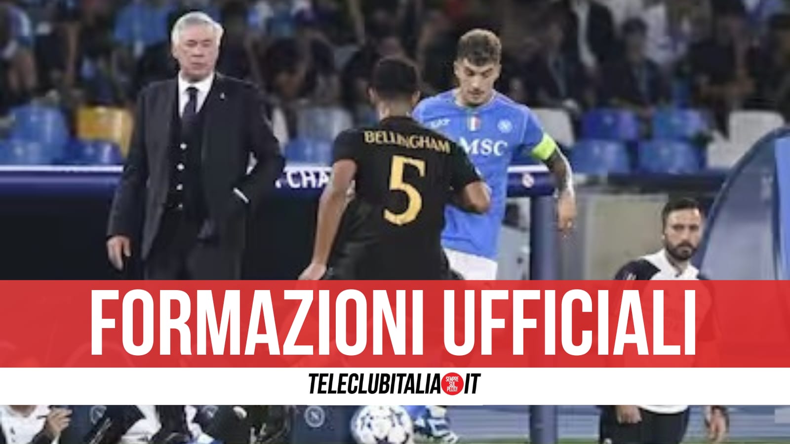 Formazioni Ufficiali di Real Madrid-Napoli: Simeone dal 1', poi staffetta con Osimhen