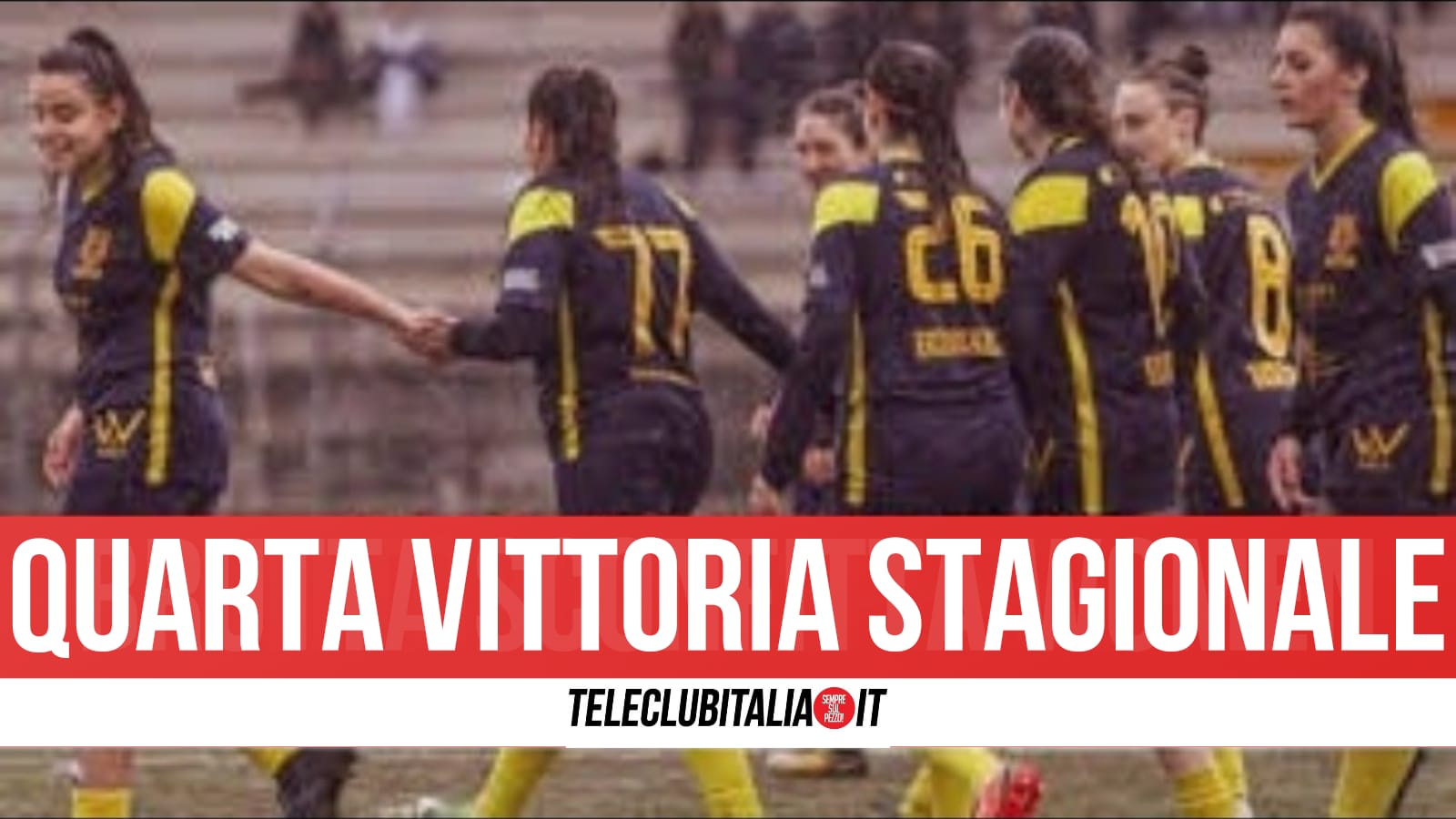 Successo per il Giugliano Women, schiantata la Futura Ischia 14-1