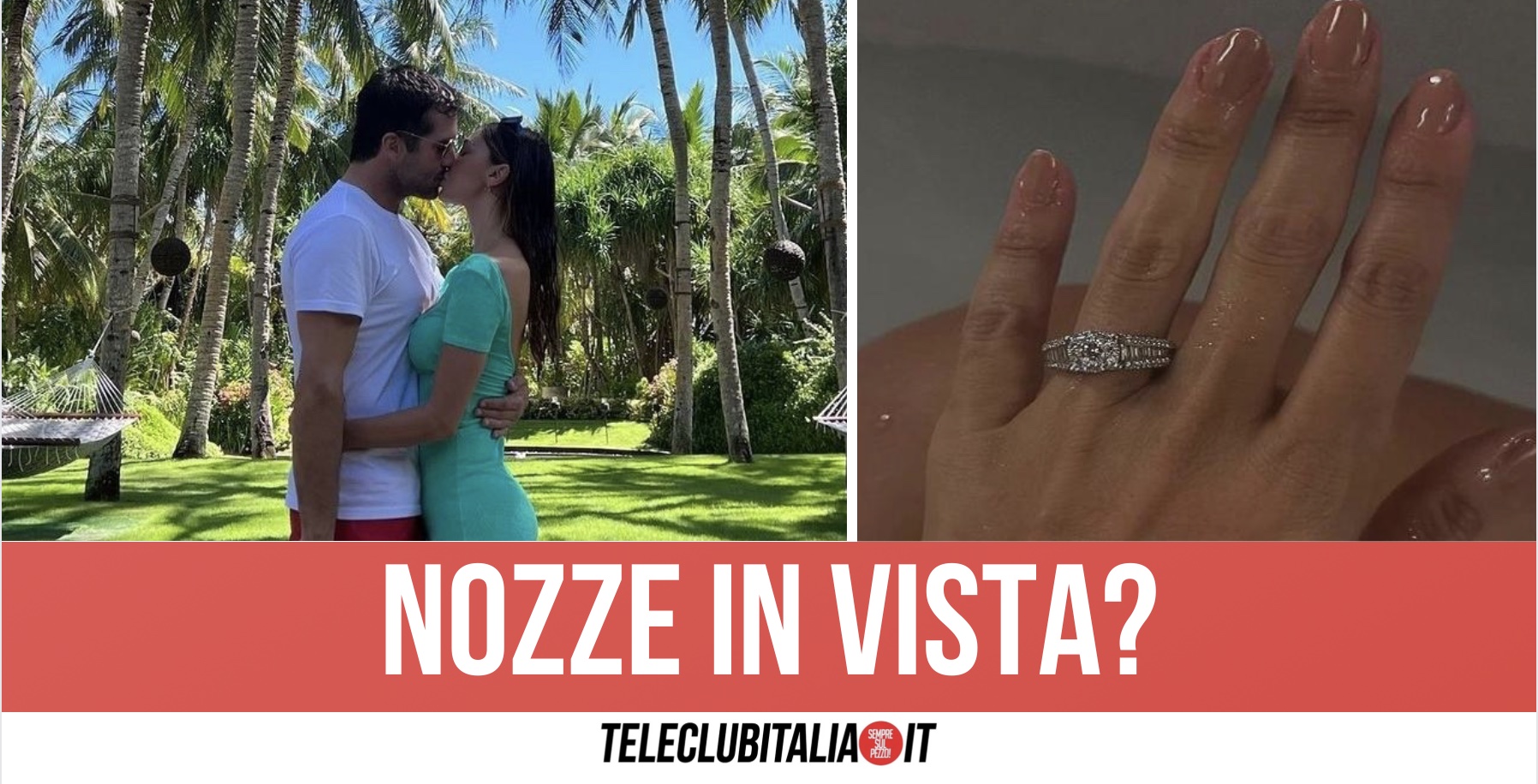 Belen Rodriguez si sposa? Su instagram l'anello di fidanzamento e la scritta «Si»