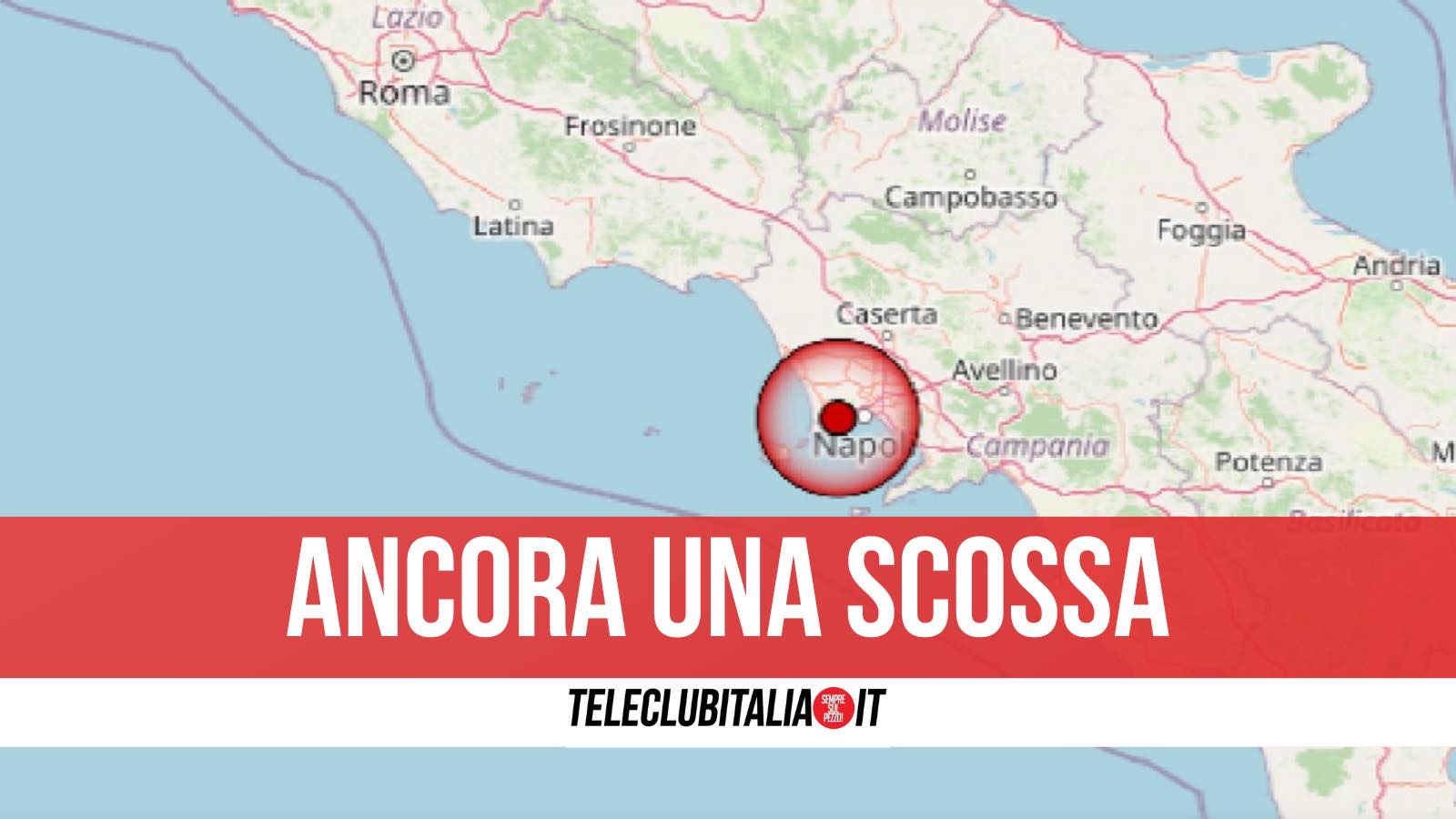 Napoli, tre scosse di terremoto tra Campi Flegrei e Vesuvio