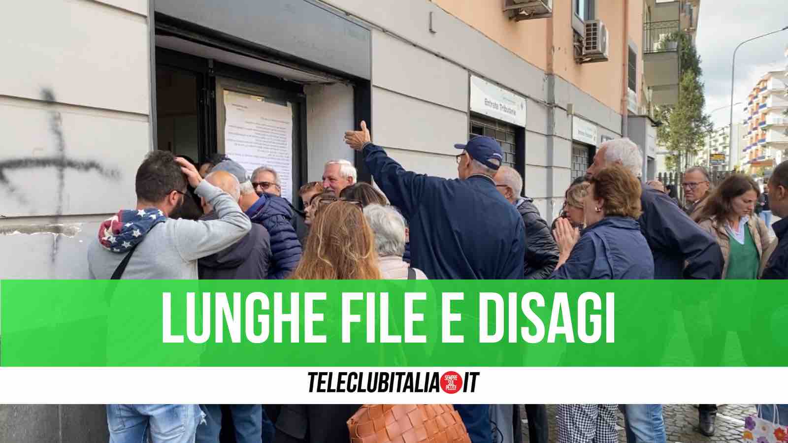 caos ufficio tributi giugliano