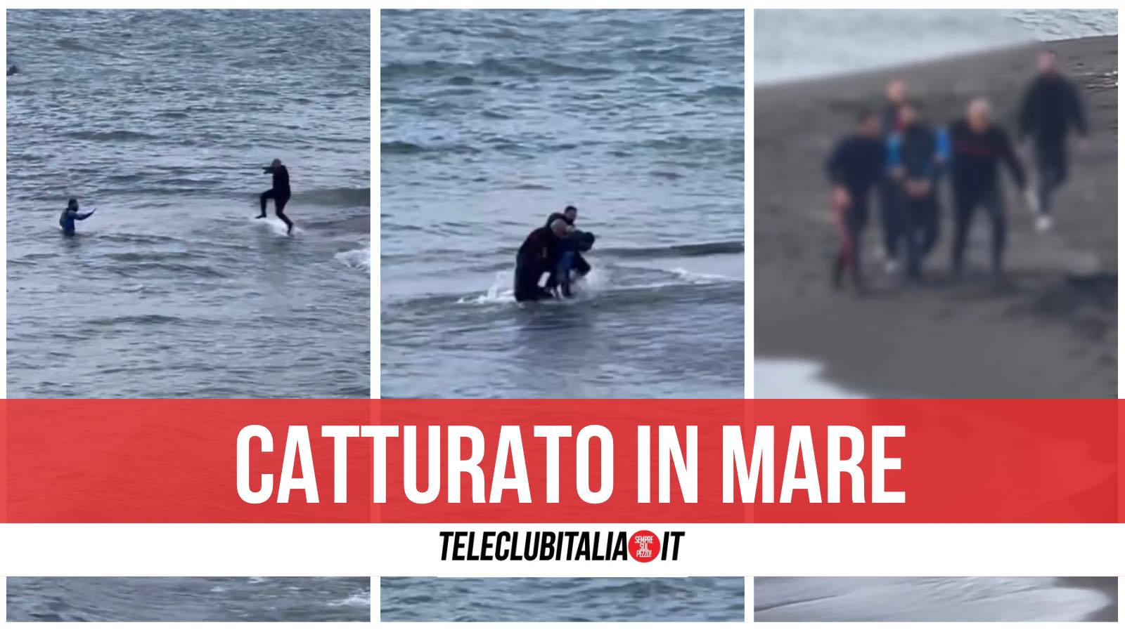 elio cafiero arrestato in mare