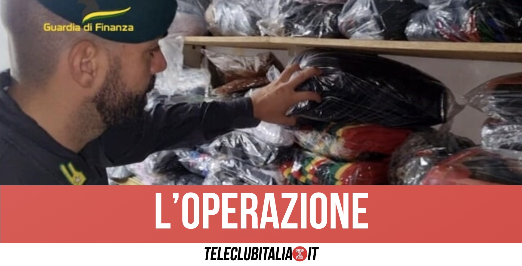 Abbigliamento e guanciali: falso made in Italy scoperto in 3 fabbriche nel Napoletano