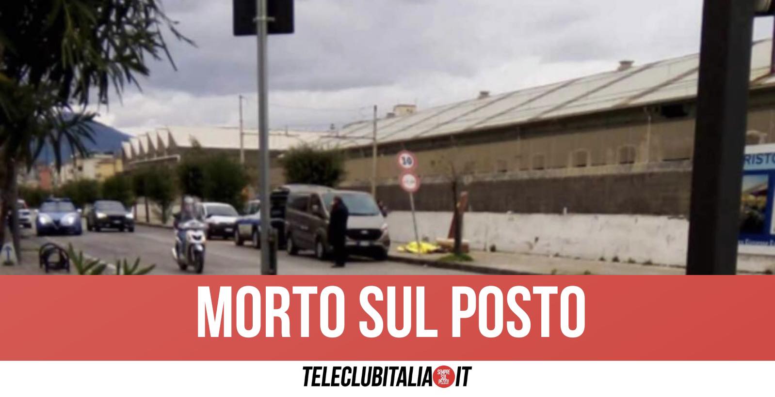 incidente in scooter via de gasperi castellammare morto