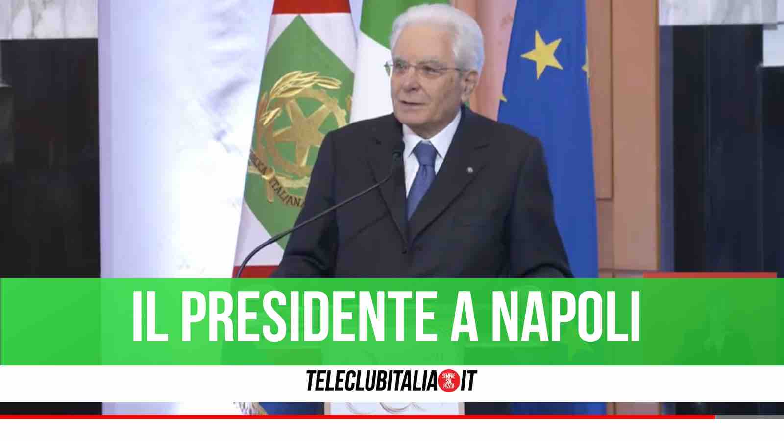 mattarella napoli federico II